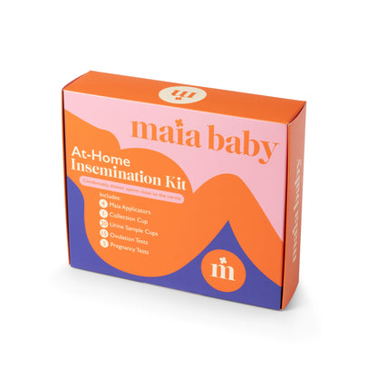 Maia Baby Heiminseminations-Kit Produktverpackung freigestellt