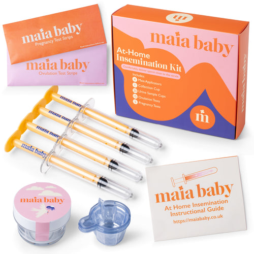 Maia Baby Heiminseminations-Kit mit Applikatoren, Ovulationstests und Zubehör