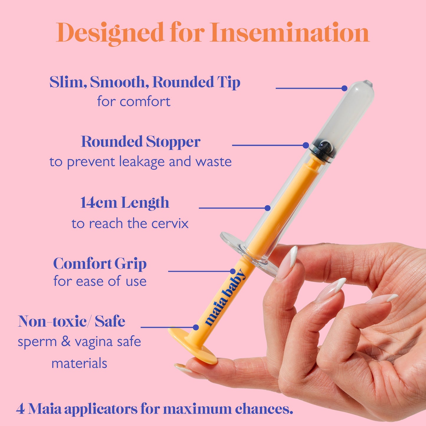 Maia Baby™ Home Insemination Kit for Women