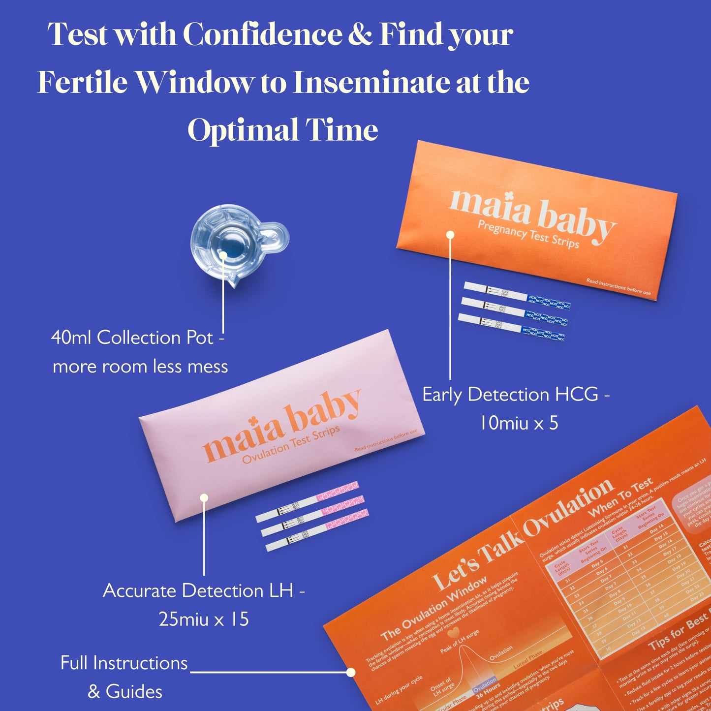 Maia Baby™ Home Insemination Kit for Women