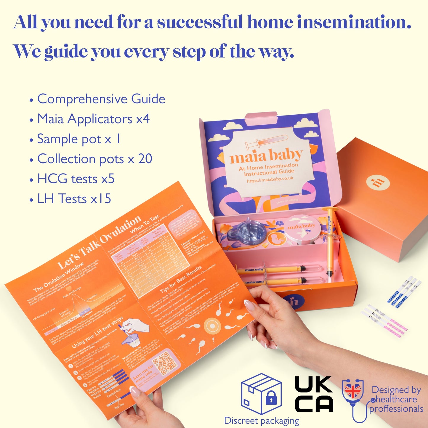 Maia Baby™ Home Insemination Kit for Women